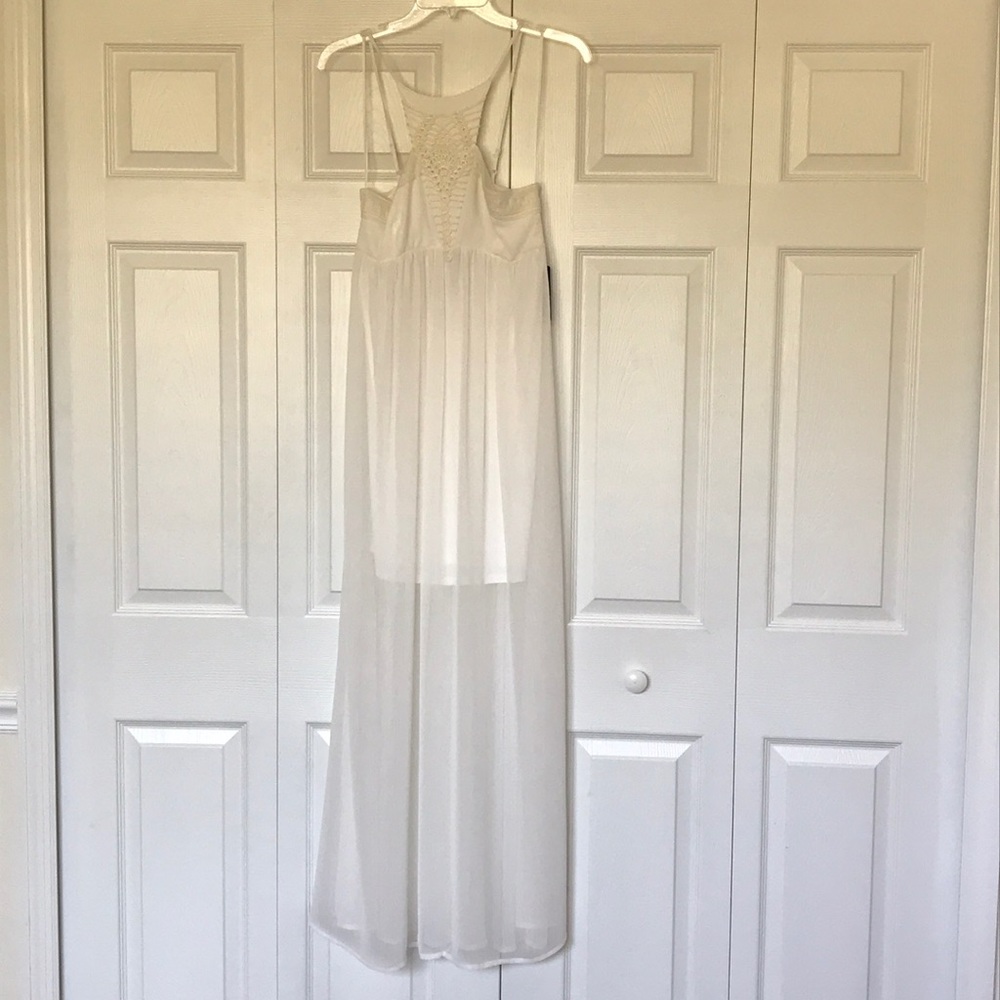 Express white dress NWT